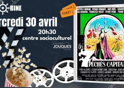 🎬 Projection de « Les Sept Péchés Capitaux » 🎬