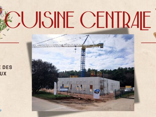 🚧 Avancement des travaux de la cuisine centrale 🚧