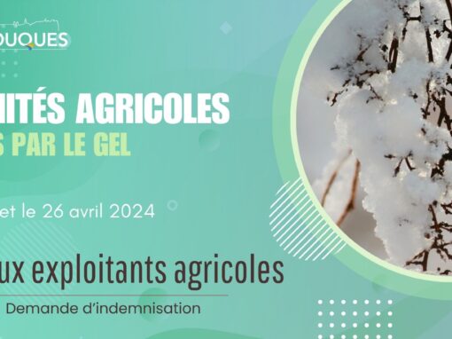 📢 À l’attention des exploitants agricoles de la commune