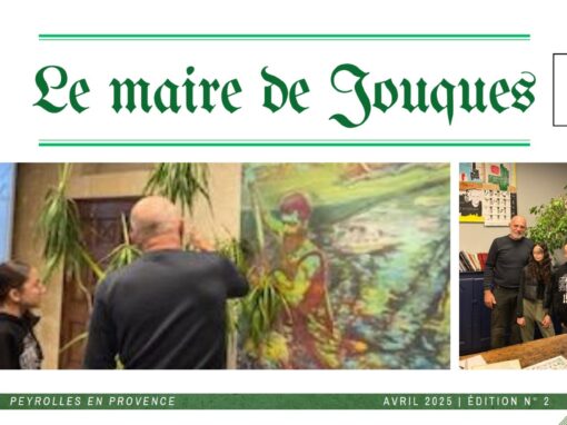 📍 Portrait chaleureux de Monsieur le Maire de Jouques, Eric Garcin, réalisé par les élèves du Collège Jean Jaurès à Peyrolles-en-Provence