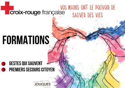 🚨 Formations Croix-Rouge à Jouques : apprenez les gestes qui sauvent ! ❤️🩹