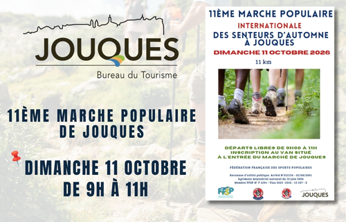 🥾 11ème Marche populaire de Jouques